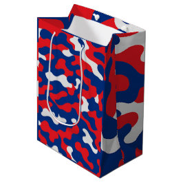 Buffalo Bills Color Camouflage Football Fan Mittlere Geschenktüte