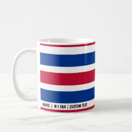 Buffalo Bills Minimalistischer Colour Bars Kaffeec Kaffeetasse