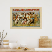 Buffalo Bill's Rough Riders Poster (Küche)