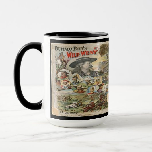 Buffalo Bills Wild West 1889 Tasse (Links)