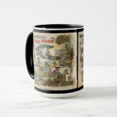 Buffalo Bills Wild West 1889 Tasse (Vorderseite Links)