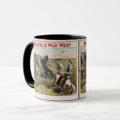 Buffalo Bills Wild West 1889 Tasse (Vorderseite Links)