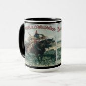 Buffalo Bills Wild West 1889 Tasse (Vorderseite Links)