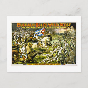 Buffalo Bill's Wild West 1898 Postkarte