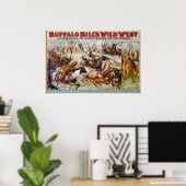 Buffalo Bill's Wild West Poster (Heimbüro)