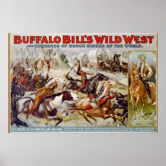 Buffalo Bill's Wild West Poster (Vorne)