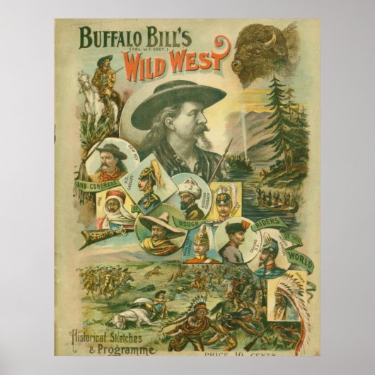 Buffalo Bill's Wild West Poster (Vorne)