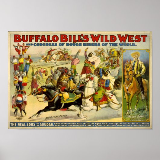 Buffalo Bill's Wild West Poster (Vorne)
