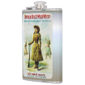 Buffalo Bill's Wild West Poster Annie Oakley Flachmann (Links)