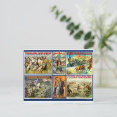 BUFFALO BILL'S WILD WEST POSTKARTE (Stehend Vorderseite)