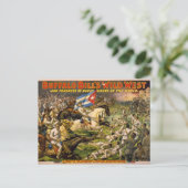 Buffalo Bill's Wild West Postkarte (Stehend Vorderseite)