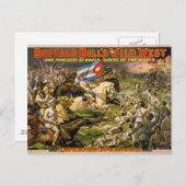 Buffalo Bill's Wild West Postkarte (Vorne/Hinten)