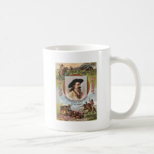 Buffalo Bills Wild West Show 1893 Vintage Anzeige Kaffeetasse