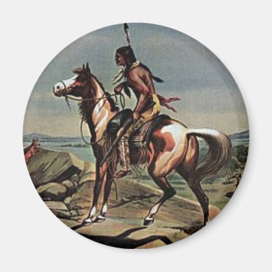 Buffalo Bills Wild West Show Magnet (Vorne)