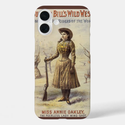 Buffalo Bill's Wild West Show mit Annie Oakley Case-Mate iPhone Hülle (Rückseite)