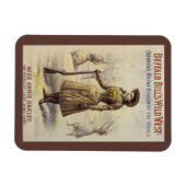 Buffalo Bill's Wild West Show mit Annie Oakley Magnet (Horizontal)