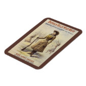Buffalo Bill's Wild West Show mit Annie Oakley Magnet (Linke Seite)