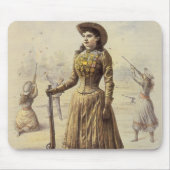 Buffalo Bill's Wild West Show mit Annie Oakley Mousepad (Vorne)