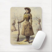 Buffalo Bill's Wild West Show mit Annie Oakley Mousepad (Mit Mouse)