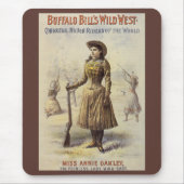 Buffalo Bill's Wild West Show mit Annie Oakley Mousepad (Vorne)