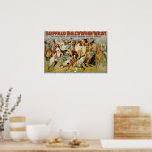 Buffalo Bill's Wild West Show Poster (Küche)