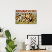 Buffalo Bill's Wild West Show Poster (Heimbüro)