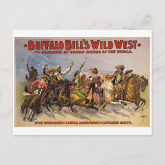 Buffalo Bills Wild West Show Postkarte