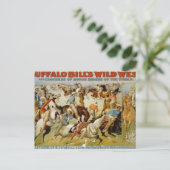 Buffalo Bill's Wild West Show Postkarte (Stehend Vorderseite)