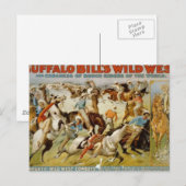 Buffalo Bill's Wild West Show Postkarte (Vorne/Hinten)