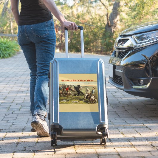 Buffalo Bills wilde Westpferde Aufkleber (Koffer Insitu)