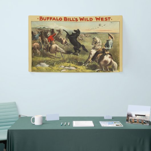 Buffalo Bills wilde Westpferde Banner (Messeveranstaltung)