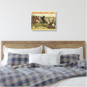 Buffalo Bills wilde Westpferde Leinwanddruck (Insitu (Schlafzimmer))