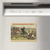 Buffalo Bills wilde Westpferde Magnet (In Situ (Geschirrspüler))