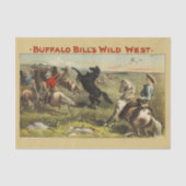 Buffalo Bills wilde Westpferde Seidenpapier (Vorderseite)