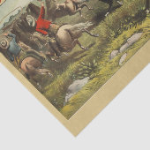 Buffalo Bills wilde Westpferde Seidenpapier (Ausschnitt)