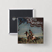 Buffalo Bills-wilde Westshow Button (Vorne & Hinten)