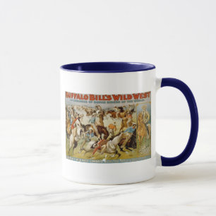Buffalo Bills wilde Westshow Tasse