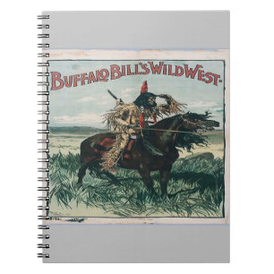 Buffalo Bills Wilder Westen 1889 Notizblock