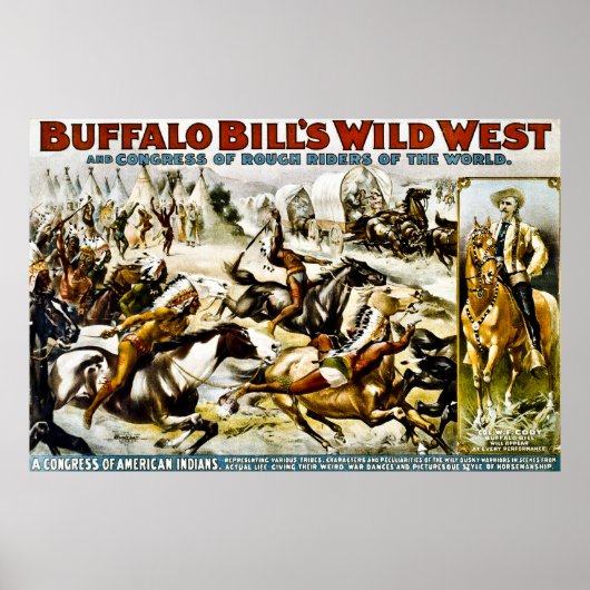 Buffalo Bill's Wilder Westen - Ein Kongress der Am Poster (Vorne)