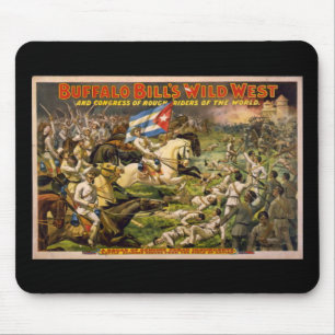 Buffalo Bills wilder Westen Mousepad