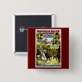 Buffalo Bills wilder Westen und Kongreß 1899 Button (Vorne & Hinten)