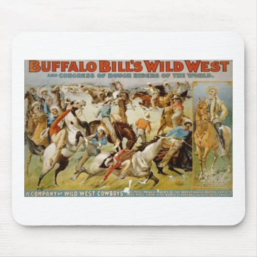 Buffalo Bills Wildwest-Show Mousepad (Vorne)