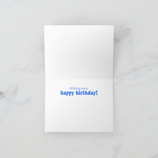 Buffalo Birthday Card Dankeskarte (Innenseite)