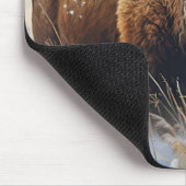 Buffalo Bison Animal Wildlife Wilderness Colorful Mousepad (Ecke)