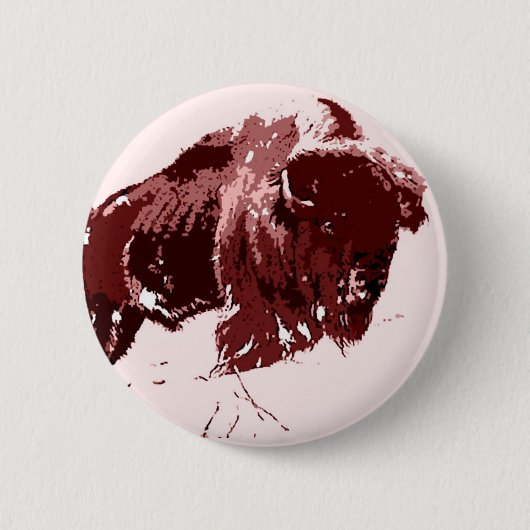 Buffalo - Bison Button (Vorderseite)