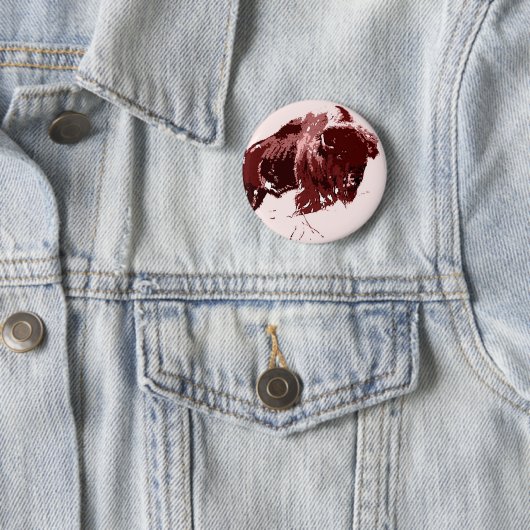 Buffalo - Bison Button (Beispiel)