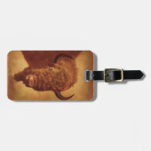 Buffalo / Bison Gepäckanhänger (Vorderseite horizontal)