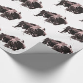 Buffalo Bison Geschenkpapier (Ecke)