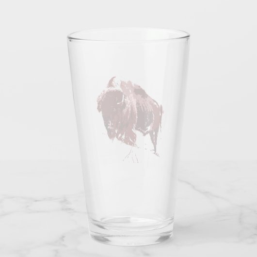 Buffalo - Bison Glas (Rückseite)