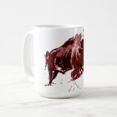 Buffalo - Bison Kaffeetasse (Vorderseite Links)